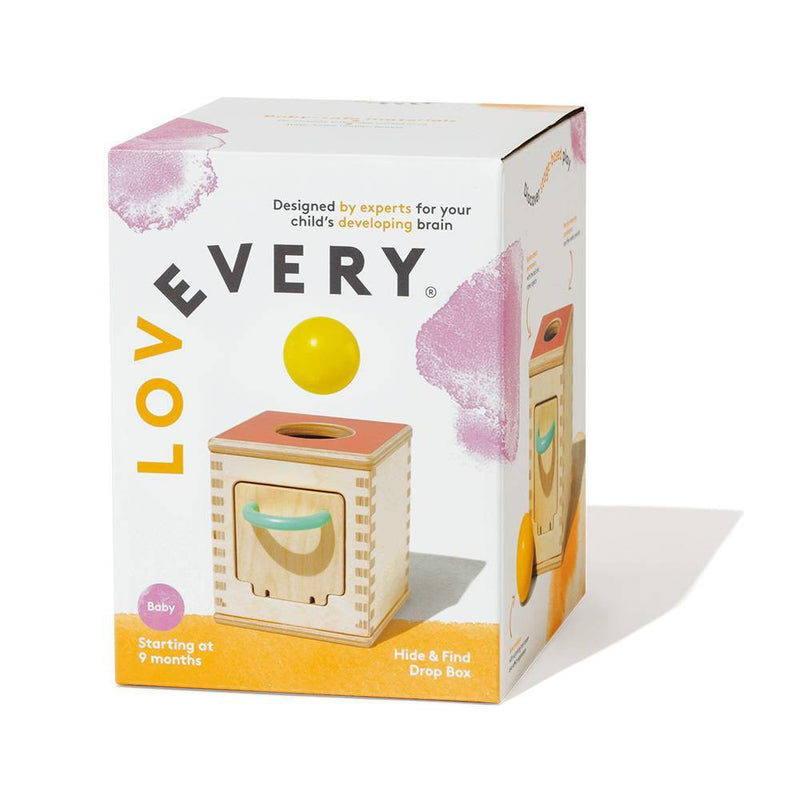 Lovevery Hide & Find Drop Box Baby Toy