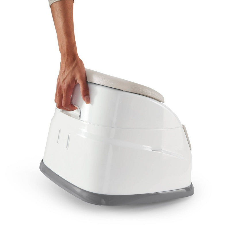 Ingenuity Baby Base 2-in-1 Booster Feeding and Floor Seat with Self-Storing Tray