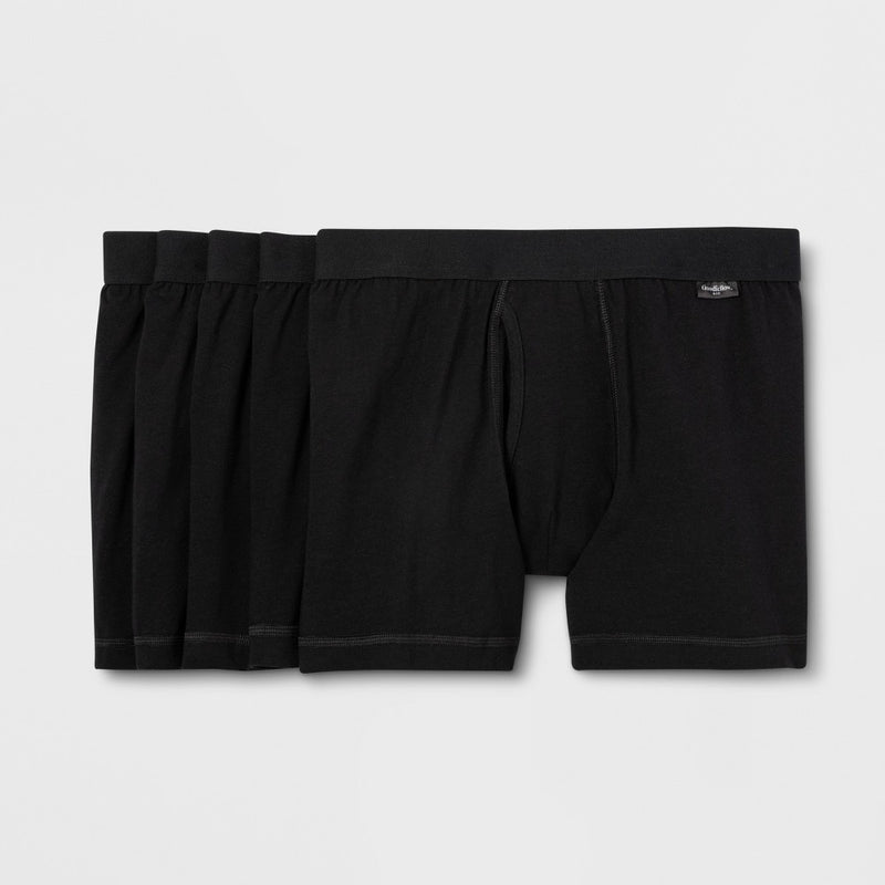 Men's Boxer Briefs 5pk - Goodfellow & Co™ Black M