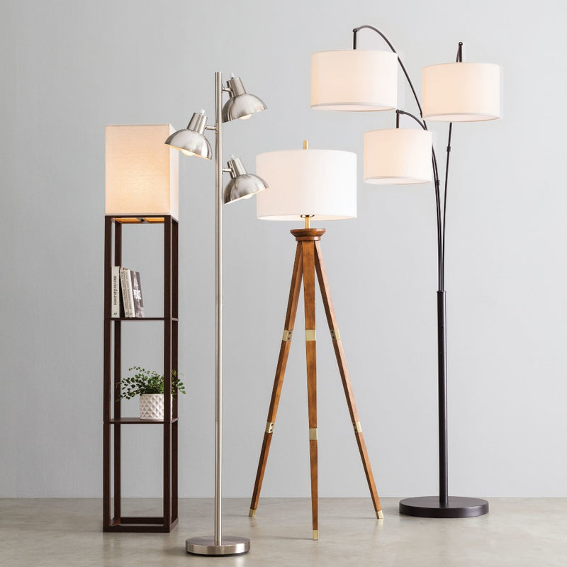 Shelf Floor Lamp Brown  - Threshold™