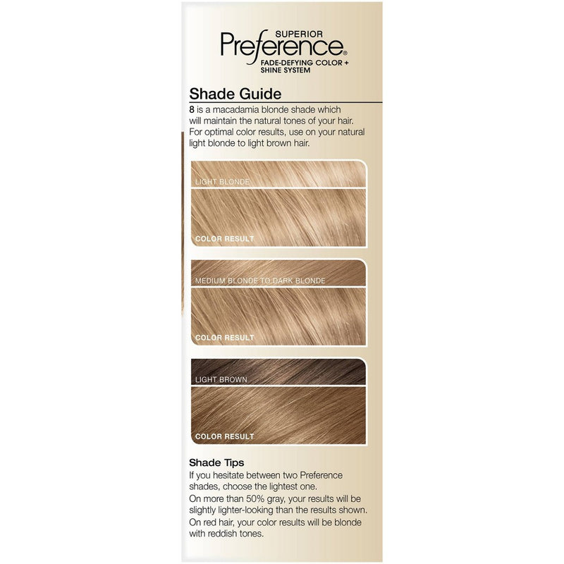 L'Oreal Superior Preference Fade-Defying Color - 6.5 oz - 8 M Blonde