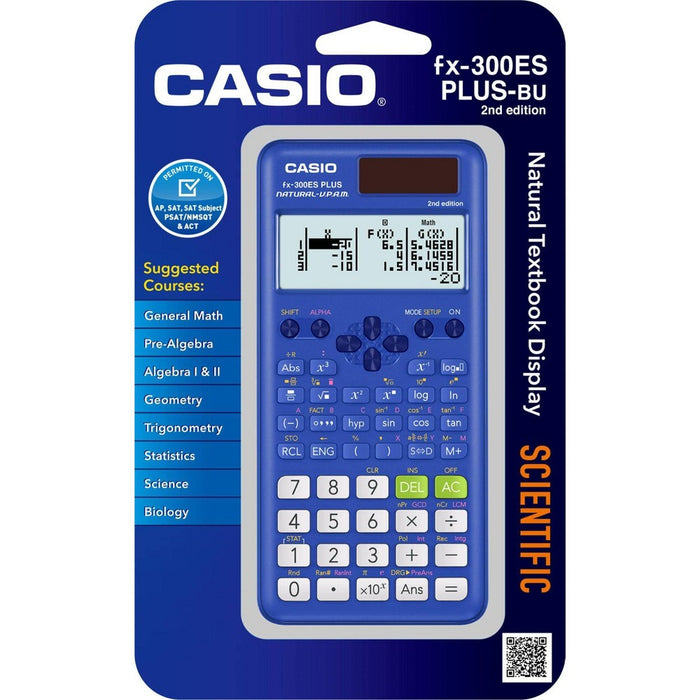 Casio FX-300 Scientific Calculator - Blue