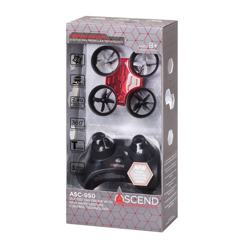 Ascend Aeronautics ASC-950 Ducted Fan Drone - Hand Gesture Control Technology