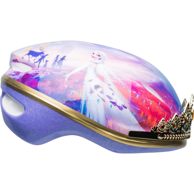 Frozen 2 Anna Tiara Child Bike Helmet