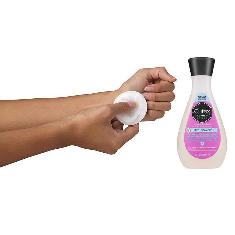 Cutex Ultra Powerful Nail Polish Remover 10.1 fl oz