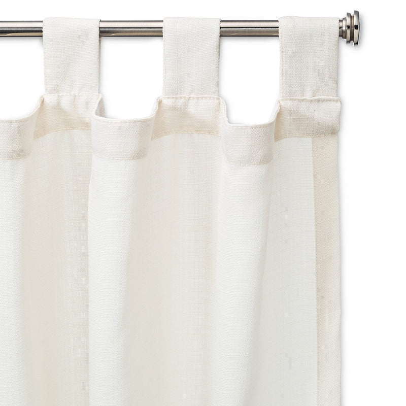 48"-84" Drapery Endcap Cafe Rod Brushed Nickel - Room Essentials™ (LOCAL PICKUP ONLY)