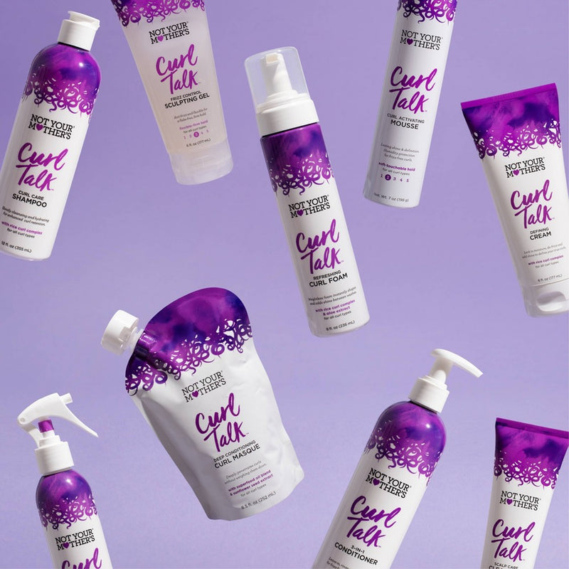Not Your Mother's Curl Talk Defining Cream Mini Travel Size for Curly Hair - 2 fl oz