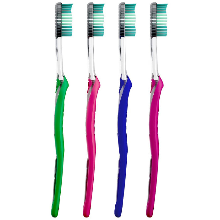 Contour Toothbrush - 4ct - Up&Up (Compared to Oral-B Indicator Contour Clean)