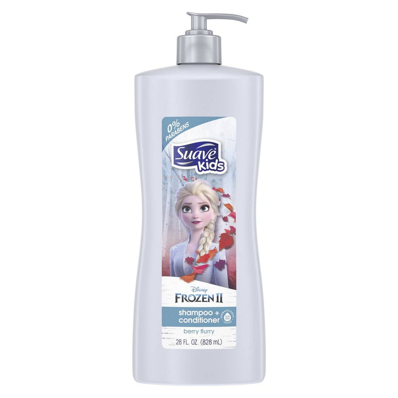 Suave Kids Disney Frozen II Tear Free Berry Flurry Shampoo + Conditioner - 28 fl oz