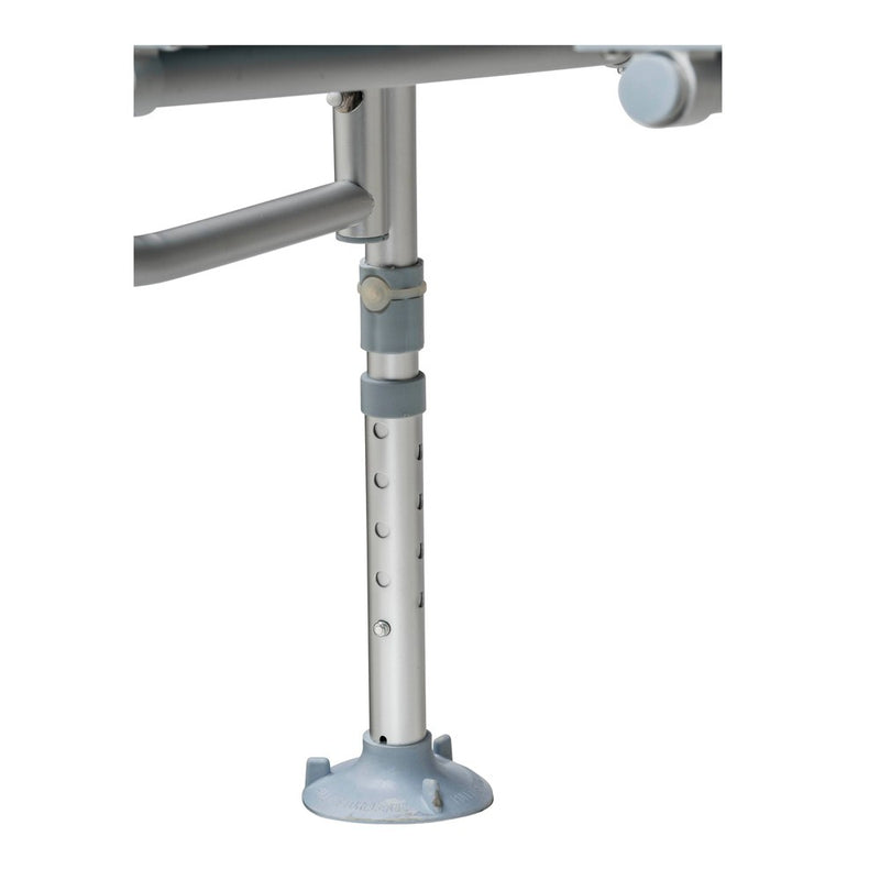 Drive Medical Plastic Tub Transfer Bench with Adjustable Backrest (LOCAL PICKUP ONLY)