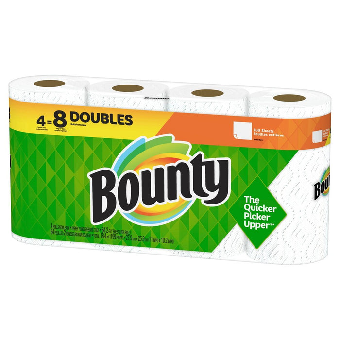 Bounty Full Sheet Paper Towels - 64ct/4 Double Rolls