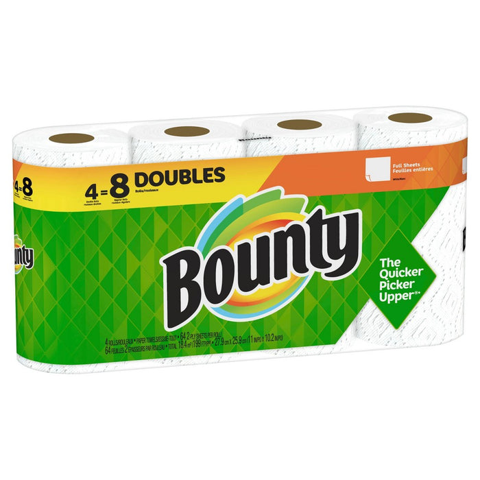 Bounty Full Sheet Paper Towels - 64ct/4 Double Rolls