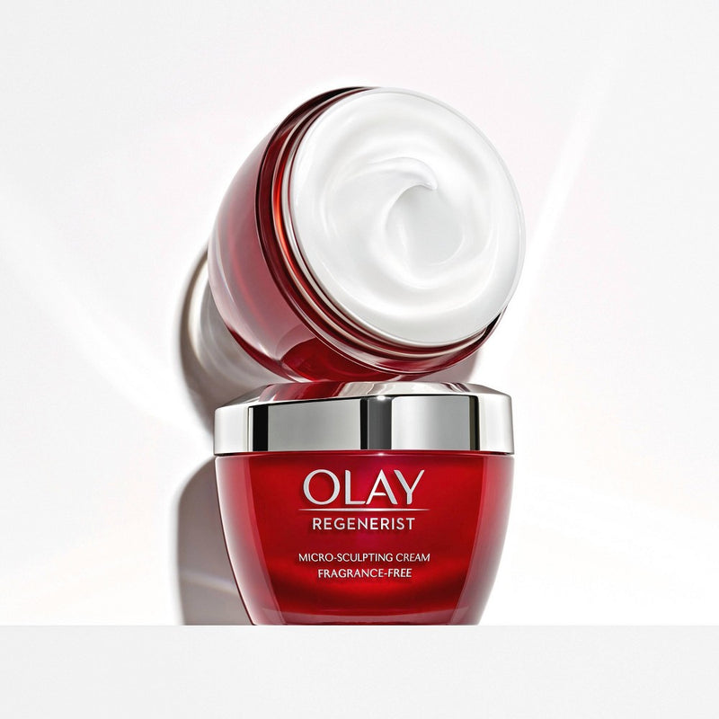 Olay Regenerist Micro-Sculpting Cream Face Moisturizer with Niacinamide - 1.7oz