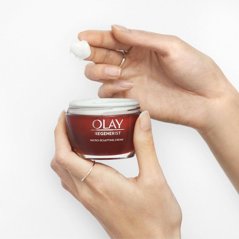 Olay Regenerist Micro-Sculpting Cream Face Moisturizer with Niacinamide - 1.7oz
