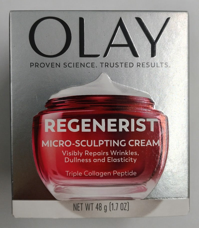 Olay Regenerist Micro-Sculpting Cream Face Moisturizer with Niacinamide - 1.7oz