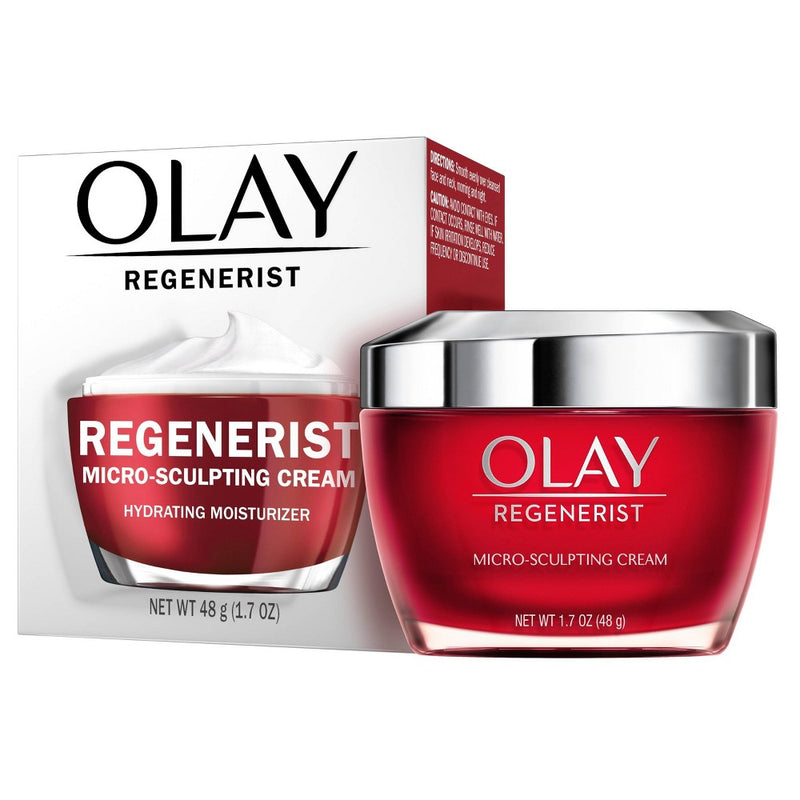 Olay Regenerist Micro-Sculpting Cream Face Moisturizer with Niacinamide - 1.7oz