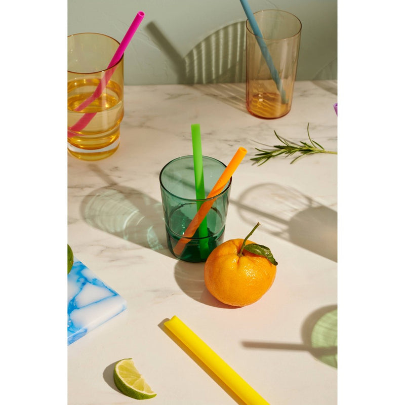 GIR: Get It Right 4pk Multipack Silicone Straw Glacier