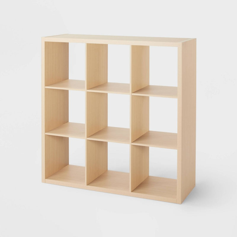 9 Cube Organizer Natural - Brightroom™ (LOCAL PICKUP ONLY)