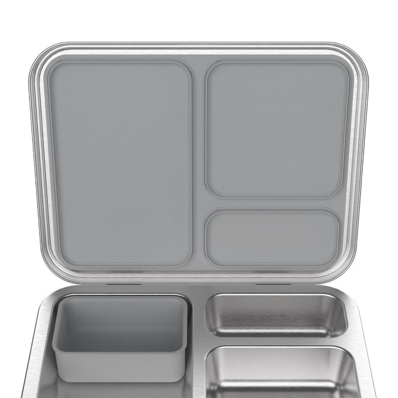 Bentgo Kids' Stainless Steel Leak-Proof Lunch Box - Silver