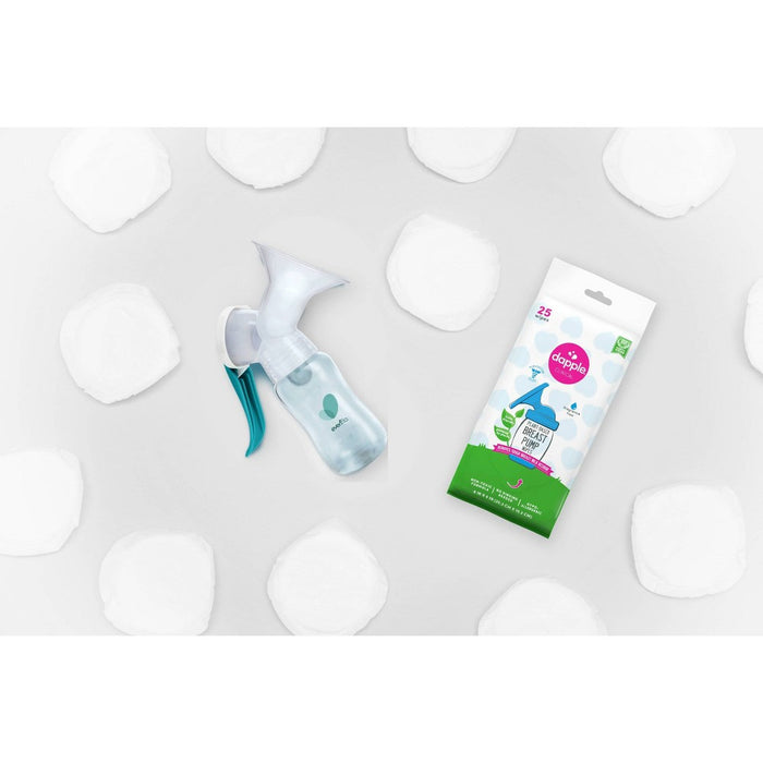 Dapple Baby Breast Pump Cleaner Wipes - Fragrance Free