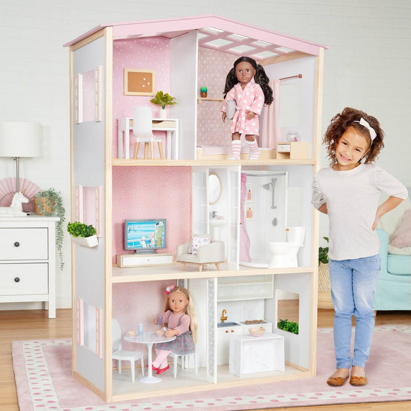 Our Generation Sweet Home Dollhouse & Furniture Playset for 18" Dolls (LOCAL PICKUP ONLY)