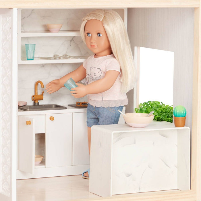 Our Generation Sweet Home Dollhouse & Furniture Playset for 18" Dolls (LOCAL PICKUP ONLY)