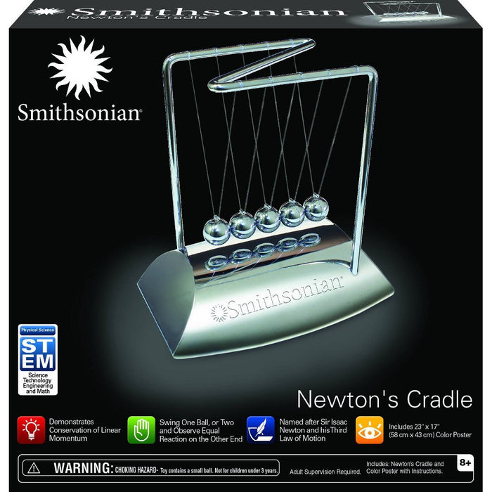 Smithsonian Newton's Cradle Science Kit