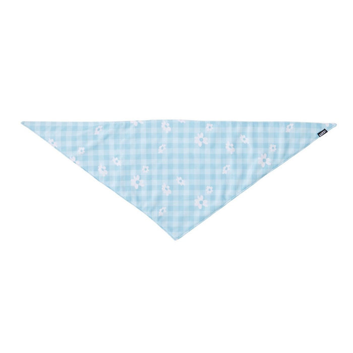 BARK The Easy Breezy Cool Dog Bandana - Blue - M/L