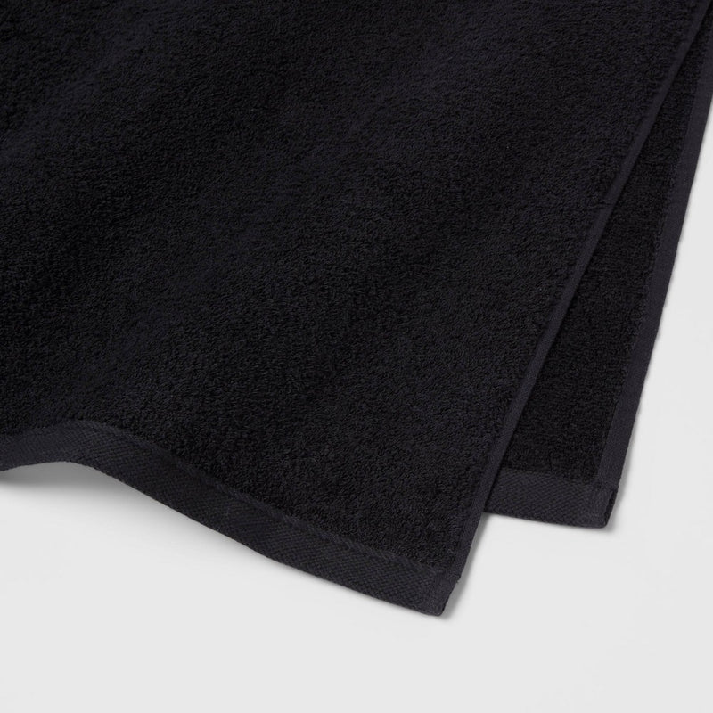 Everyday Bath Towel Black - Room Essentials™
