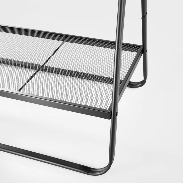 Metal Garment Rack Black - Brightroom™ (LOCAL PICKUP ONLY)