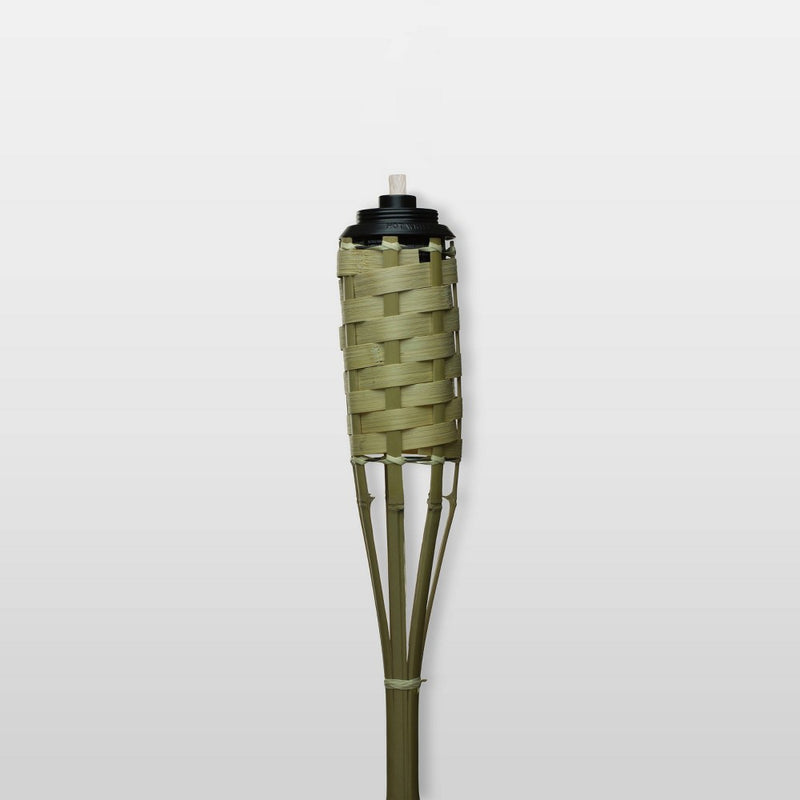 Luau Bamboo Torch Natural  - TIKI (LOCAL PICKUP ONLY)