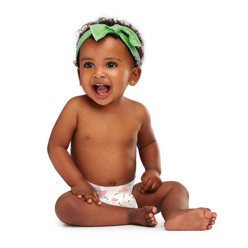 The Honest Company Disposable Diapers Tutu Cute & Rose Blossom - Size 1 (80ct)