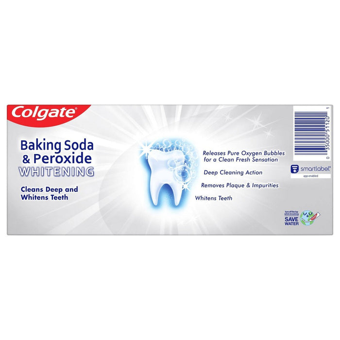 Colgate Baking Soda and Peroxide Whitening Toothpaste - Brisk Mint - 6oz/2pk