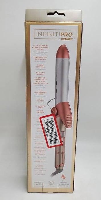 InfinitiPro by Conair Frizz Free Curling Iron - 1 1/4"