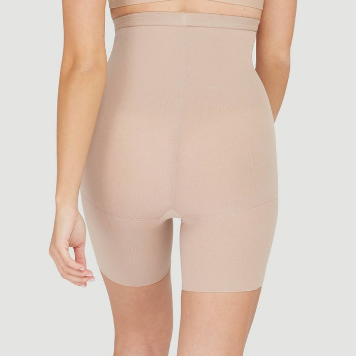 ASSETS by SPANX Women's High-Waist Mid-Thigh Super Control Shaper - Tan 4