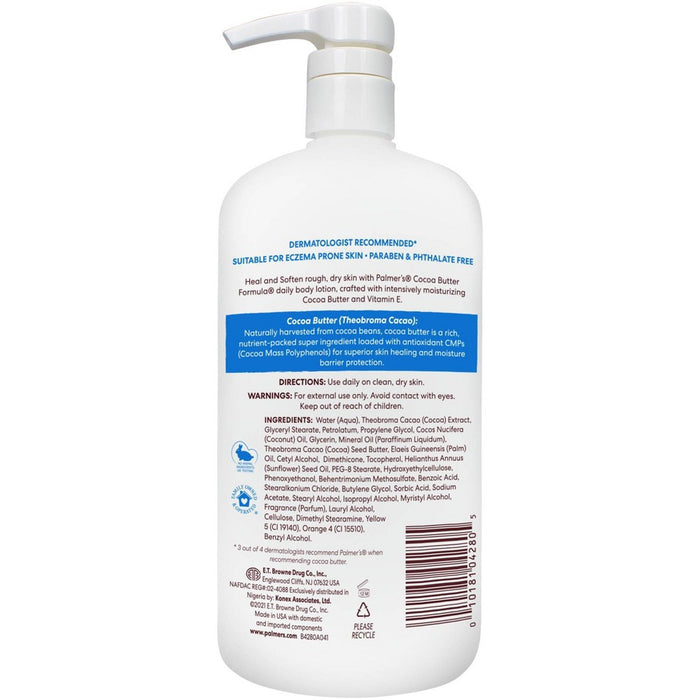 Palmers Cocoa Butter Formula Lotion Bottle - 33.8 fl oz
