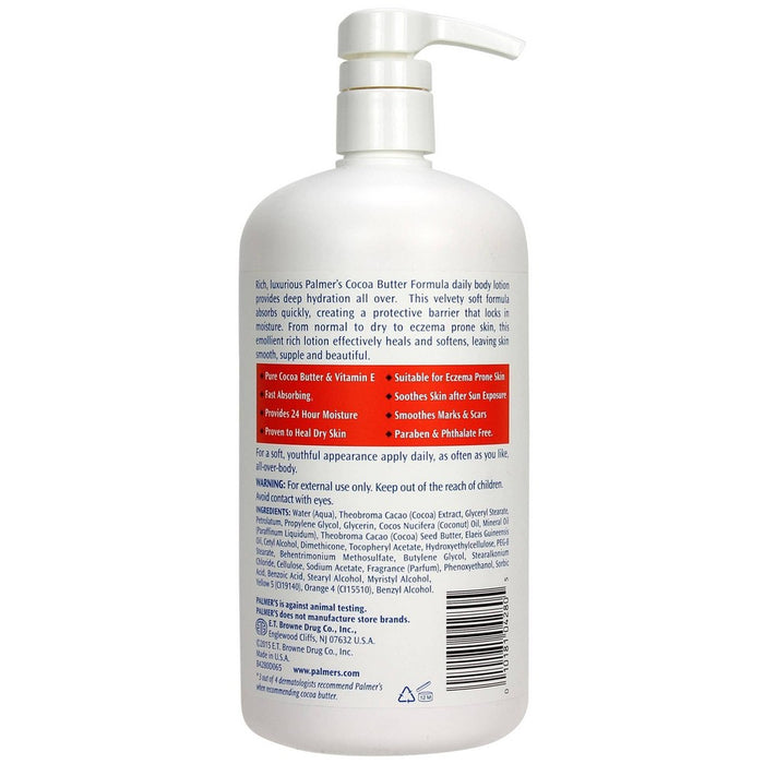 Palmers Cocoa Butter Formula Lotion Bottle - 33.8 fl oz