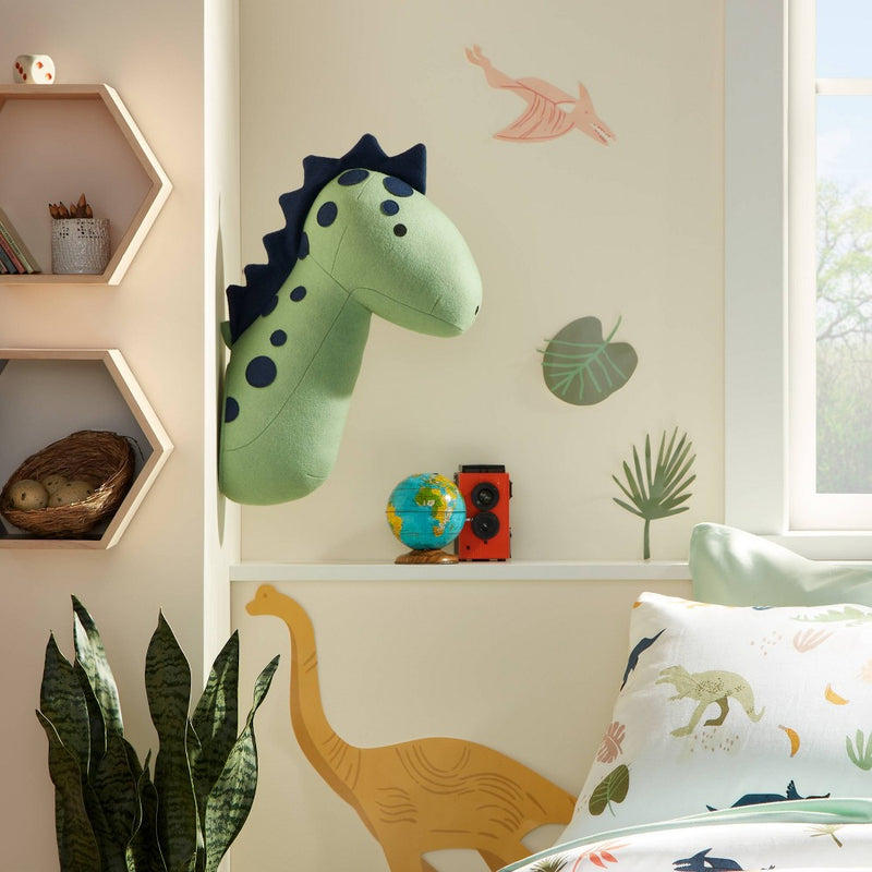 Animal Wall Decor Felt Dino Green - Pillowfort™