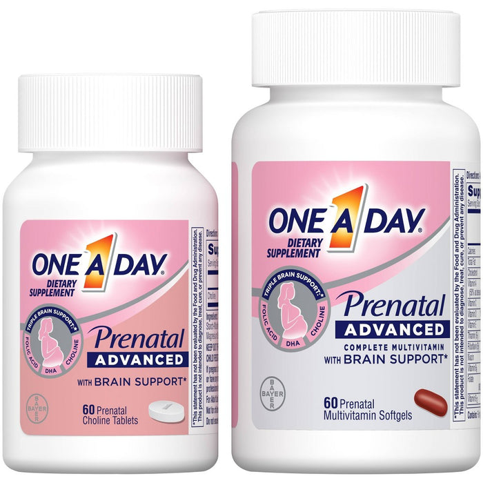 One A Day Prenatal Multivitamins + Choline - 60ct