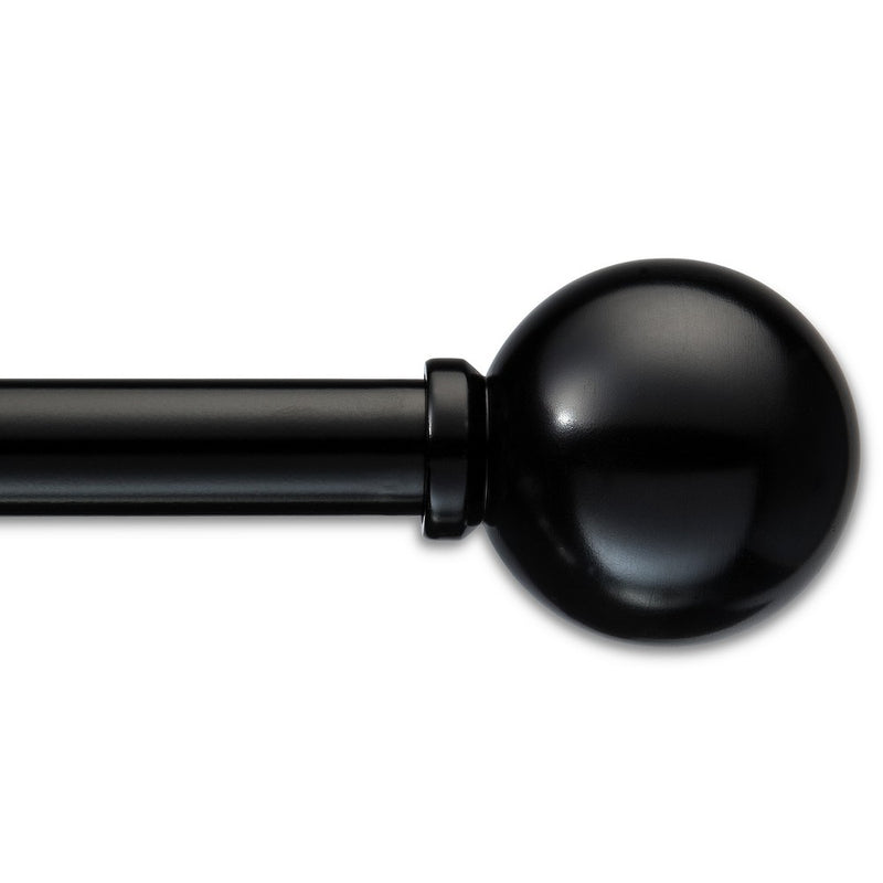 28"-48" Cafe Rod Ball Black - Room Essentials™ (LOCAL PICKUP ONLY)