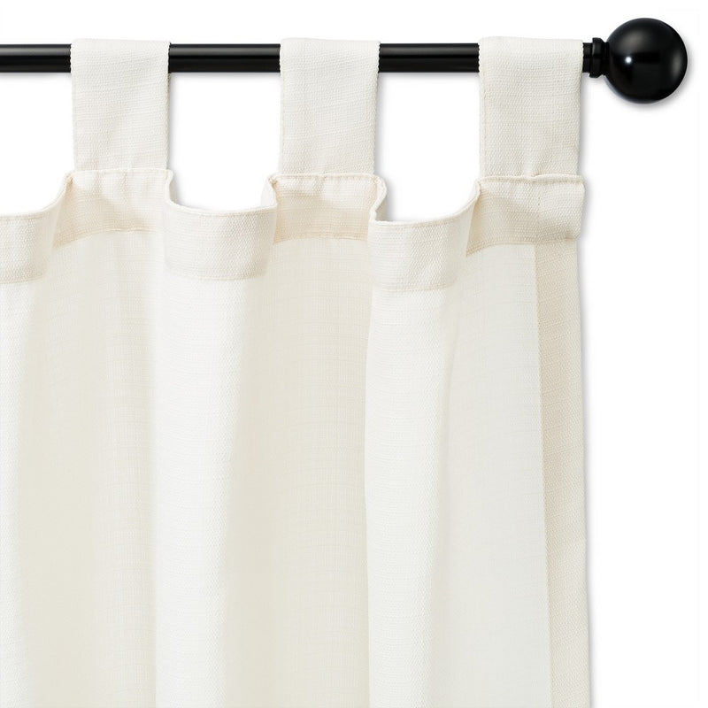 28"-48" Cafe Rod Ball Black - Room Essentials™ (LOCAL PICKUP ONLY)