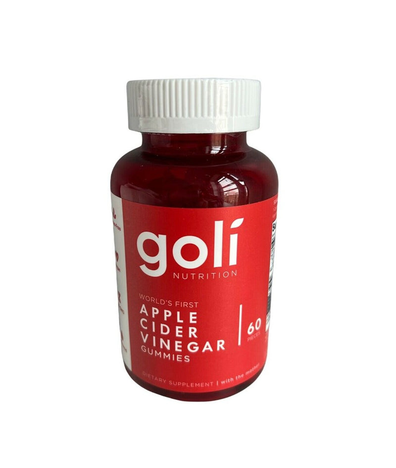 Goli Nutrition Apple Cider Vinegar Gummies - 60 Count - EXP  05/2023