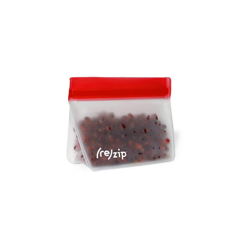 (re)zip Leak-Proof Stand Up Reusable Food Storage Bag - 5ct
