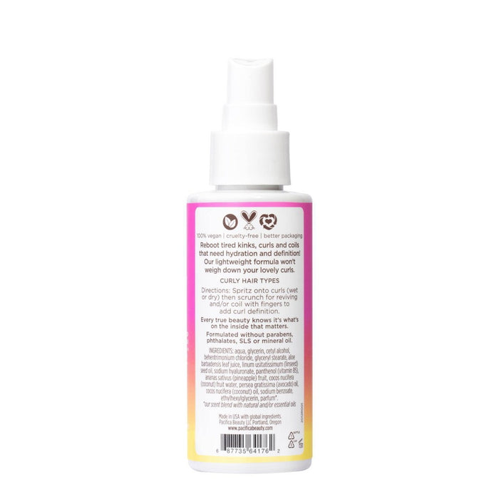 Pacifica Pineapple Curls Refresher Mist - 4 fl oz