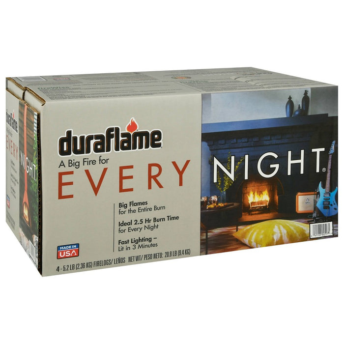 Duraflame 4pk 5.2lb Every Night Firelogs (LOCAL PICKUP ONLY)