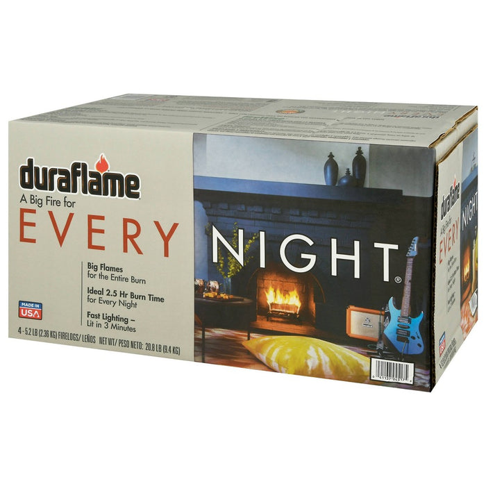 Duraflame 4pk 5.2lb Every Night Firelogs (LOCAL PICKUP ONLY)