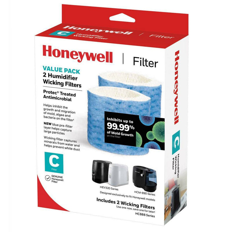 2pk Honeywell Replacement C Filter