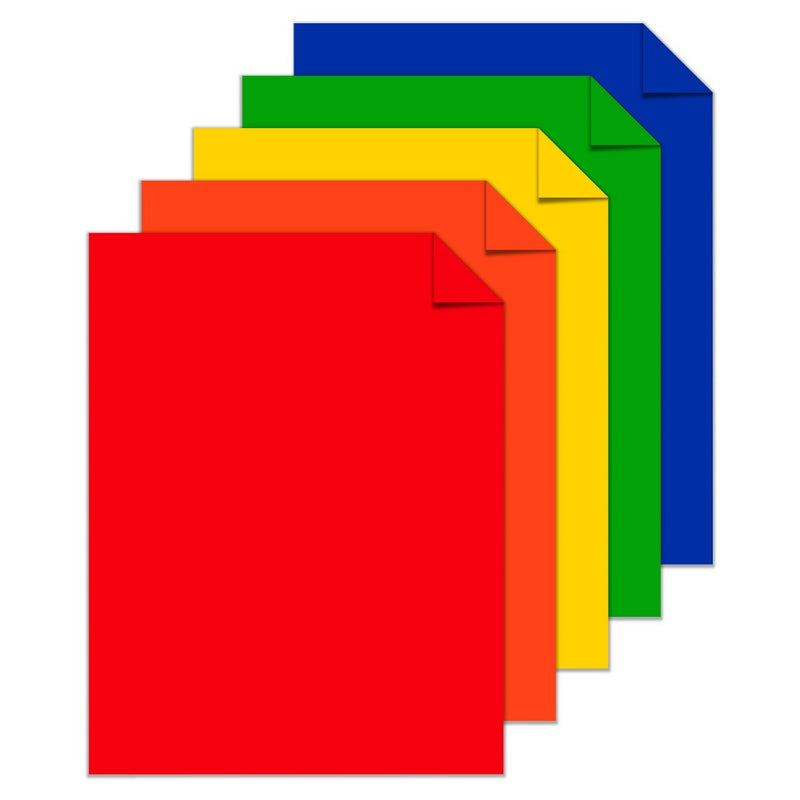 Astrobrights Cardstock 8.5" x 11" 65lb 50ct - Primary