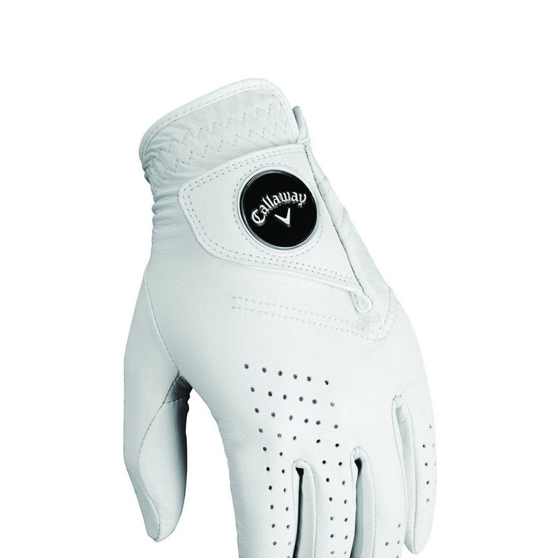 Callaway Dawn Patrol Women's Golf Glove White - LARGE REGULAR - LEFT
