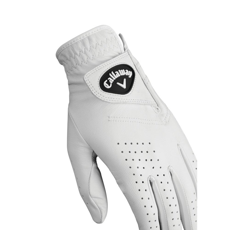 Callaway Dawn Patrol Women's Golf Glove White - LARGE REGULAR - LEFT
